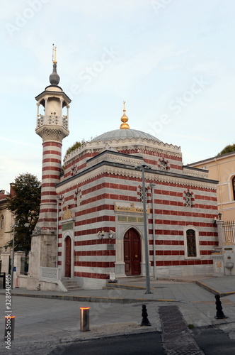 Nalla Mesjid Mosque in Fatih district of Istanbul photo