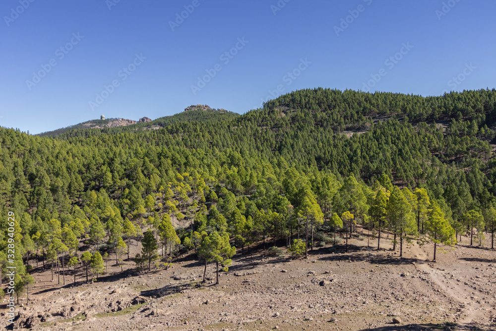 Views from the window of the Roque Nublo (Gran Canaria) Views from the window of the Roque Nublo (Gran Canaria)