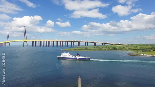 Wallpaper Mural New bridge across the Irish Sea between Northern Ireland and Scotland to linking to UK Mainland Torontodigital.ca