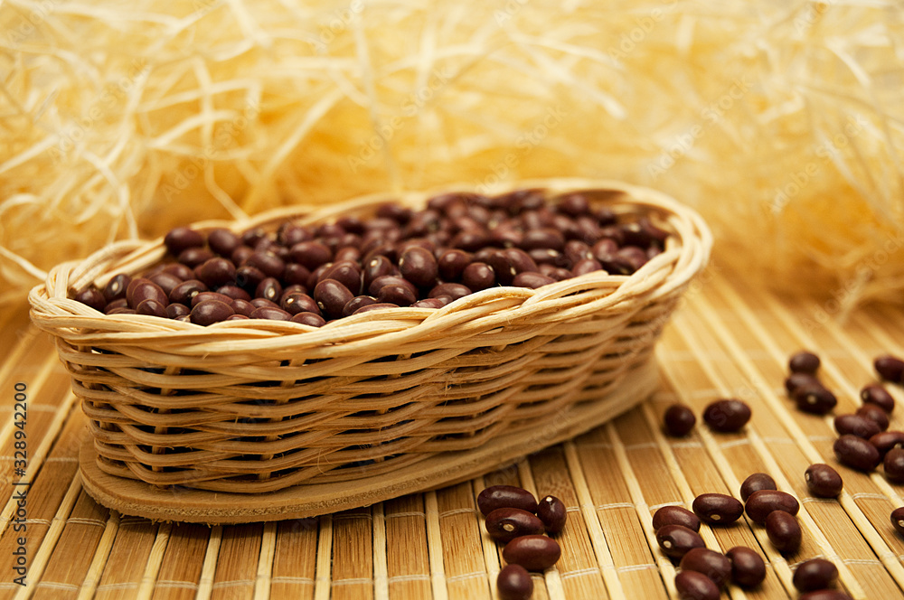 Fototapeta premium raw beans
