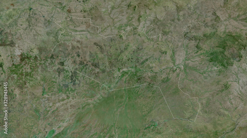 Sila, Chad - outlined. Satellite