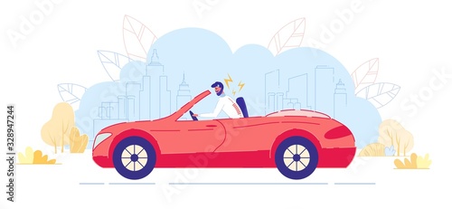 Back Diseases and Posture Problems, Driving Car.