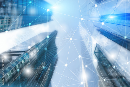 Photography Futuristic Cyber Network