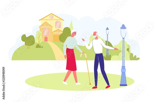 Sanatorium or Nursing Home and Elderly People.