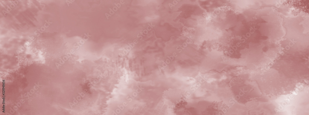 Red watercolor banner concept. Red watercolor texture. Beautiful red backdrop