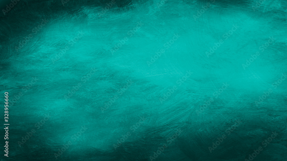 Turquoise background with dark border for banner or graphic art project