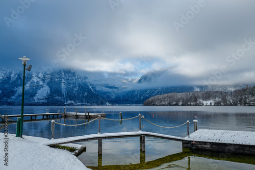 Wallpaper Mural winter lake Torontodigital.ca