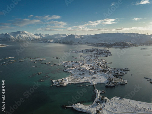 Norway coast in north. Sommaroya