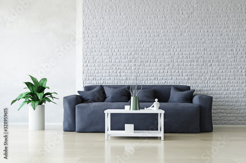 Modern Interior Room with S...
