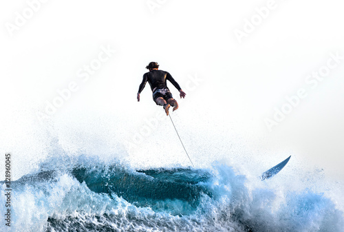 Canvas-taulu Surfer wiping out, Sydney Australia