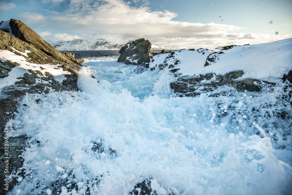 Winter Northern Norway landscape Winter Northern Norway landscape