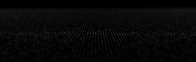 Perspective grid. Abstract mesh background. Polygonal mountains. 80s Retro Sci-Fi Background.