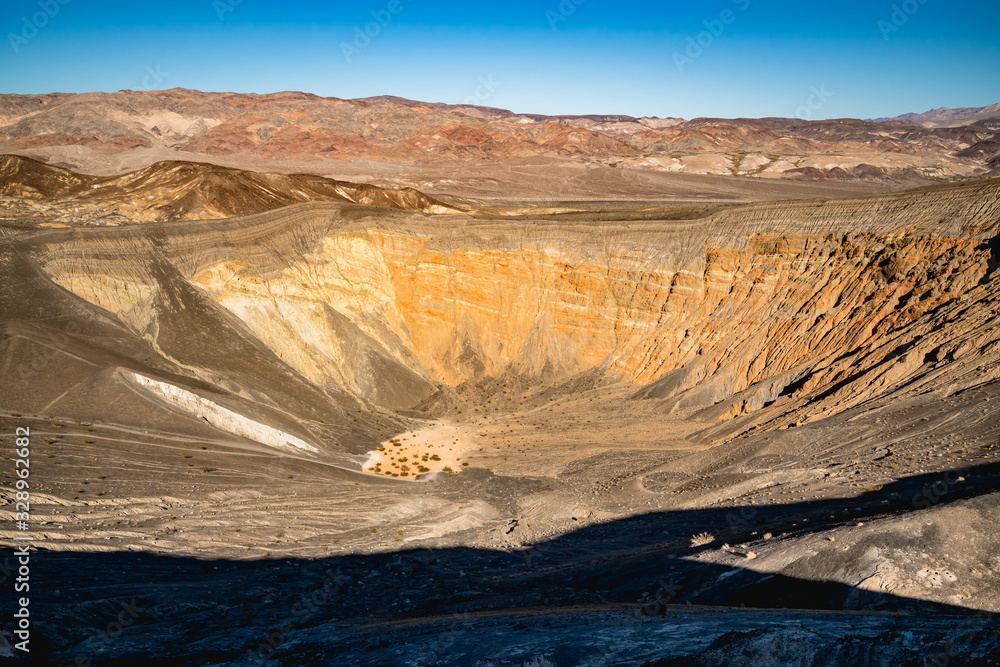 Ubehebe Crater in Death Valley National Park, California