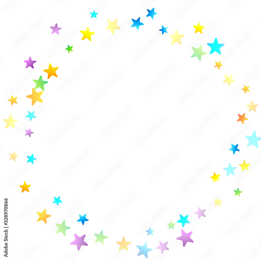 Rainbow Festive Confetti. Carnival Star Falling. Rainbow Festive Confetti. Carnival Star Falling.