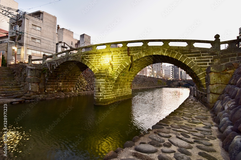 熊本のメガネ橋
