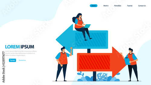 illustration for arrow icon. right upload and download shape. next and previous for navigation. up and down direction. designed for landing page, template, ui ux, website, mobile app, flyer, brochure