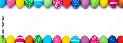 Photography easter egg isolated on white