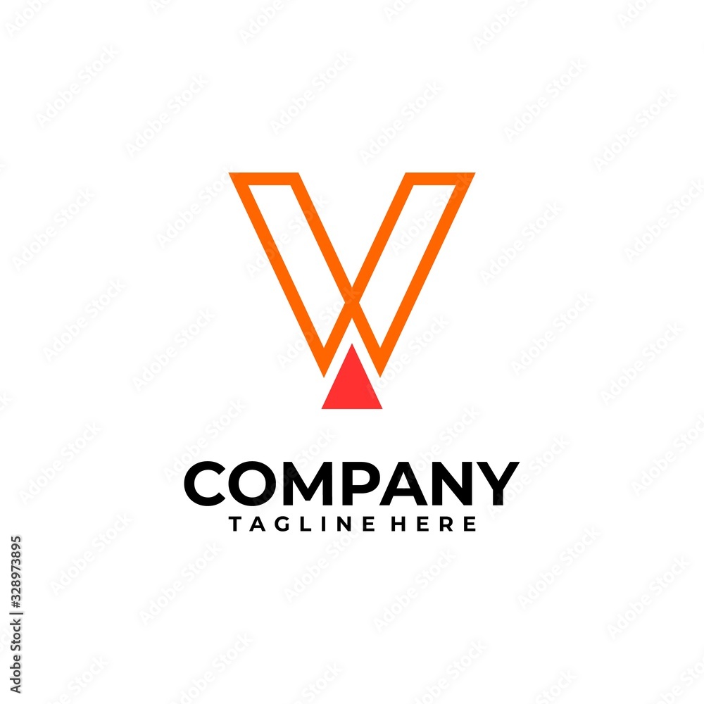 initial letter V logo design vector inspiration initial letter V logo design vector inspiration