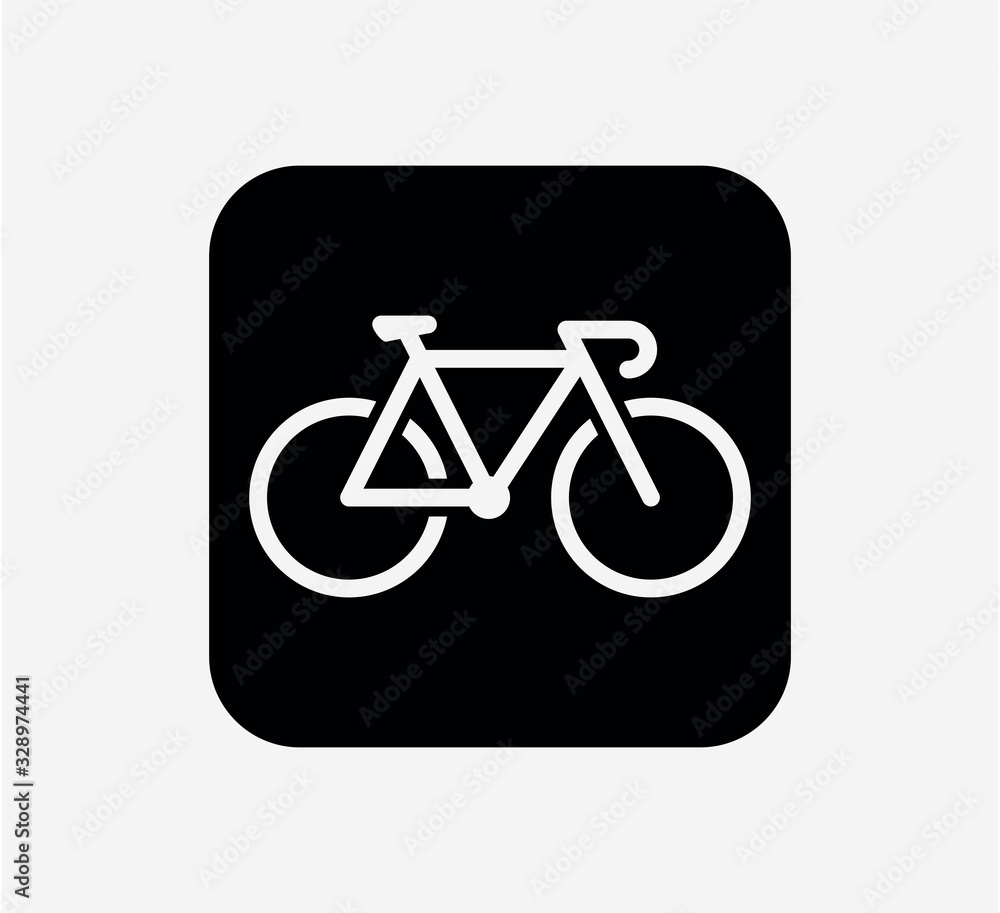 Bike icon vector logo design template flat style trendy Bike icon vector logo design template flat style trendy
