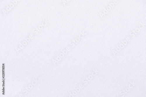 White fabric texture for background.
