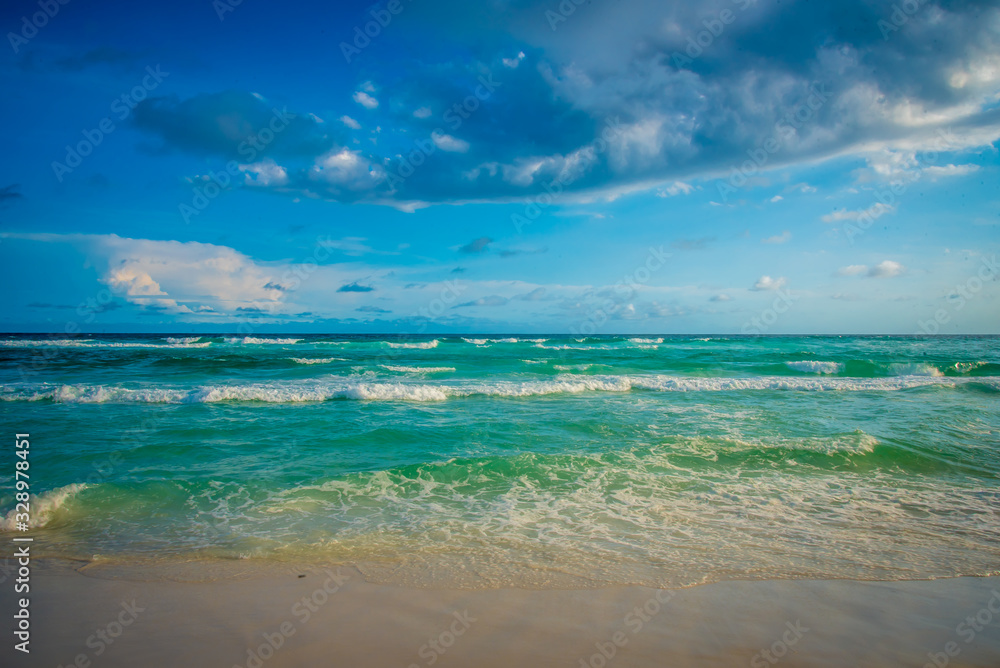 Fototapeta premium Beach Day in Destin Florida 
