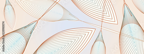 Geometrie, copertina social, natura, bio, ambiente