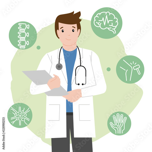 Neurologist. International Doctor's Day
