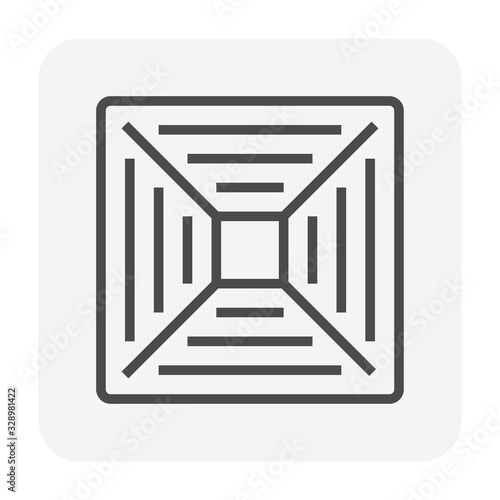 air conditioner grille