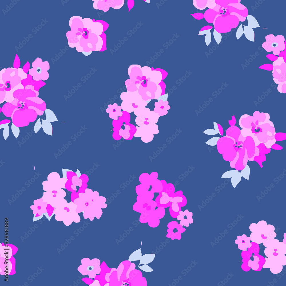 Vector illustration of a beautiful floral bouquet. Liberty style. fabric, covers, manufacturing, wallpapers, print, gift wrap. Vector illustration of a beautiful floral bouquet. Liberty style. fabric, covers, manufacturing, wallpapers, print, gift wrap.