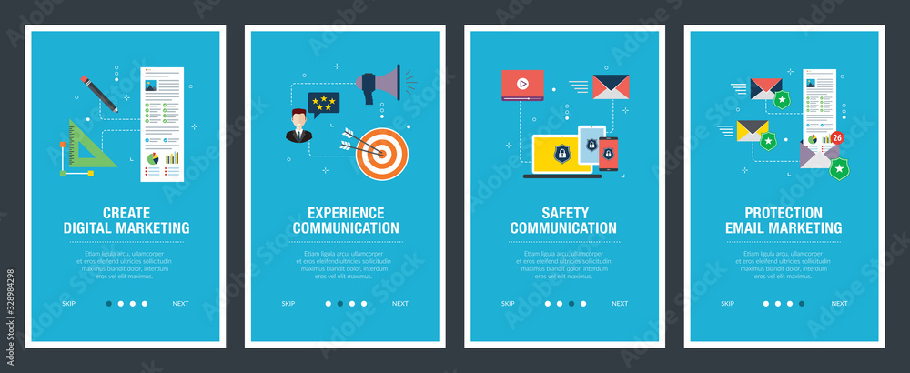 Digital marketing and safety communication. Digital marketing and safety communication.
