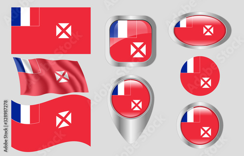 Flag of Wallis and Futuna, France Free Download Flag of Wallis and Futuna, France - GFXLoad