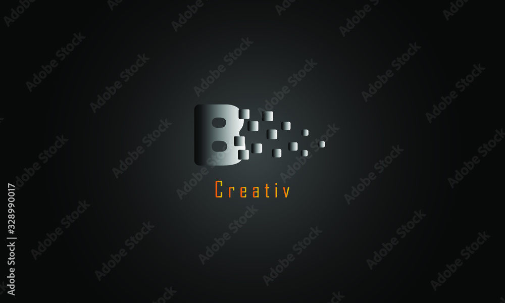 Abstract letter logo | Free Vector. B Latter logo Abstract letter logo | Free Vector. B Latter logo