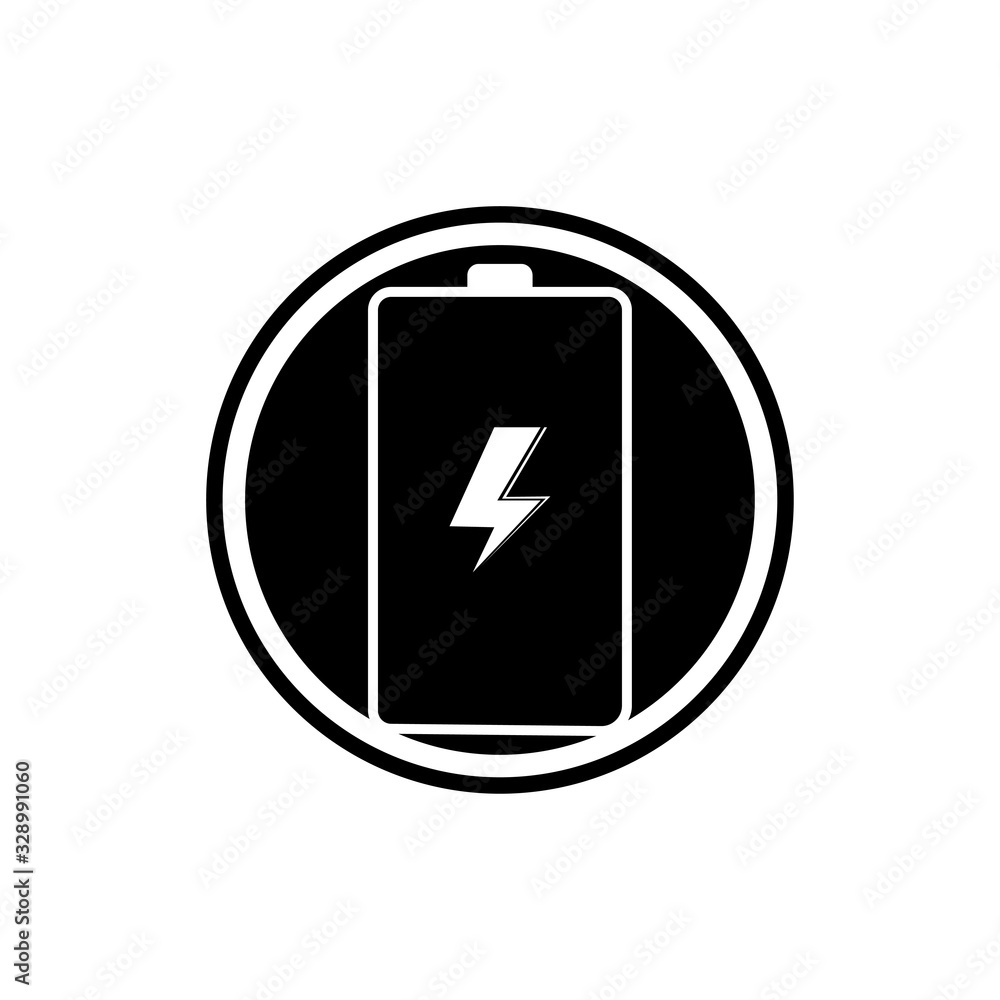Battery icon design template vector illustration Battery icon design template vector illustration