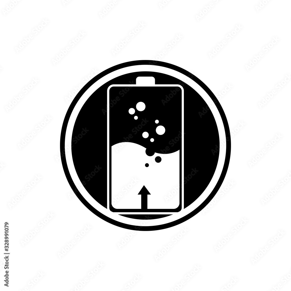 Battery icon design template vector illustration Battery icon design template vector illustration