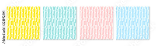 Background pattern seamless wave abstract colorful pastel colors. Summer background design.