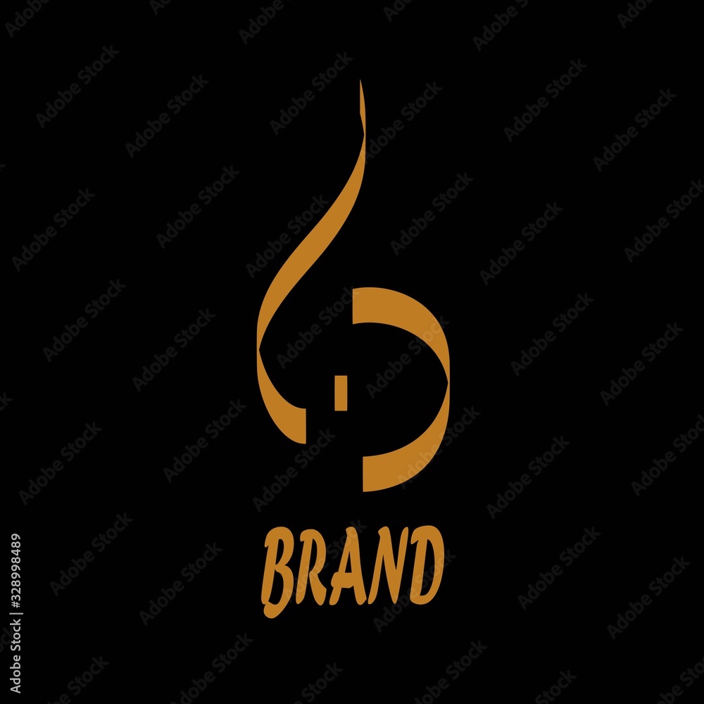 Fototapeta premium symbol on black background