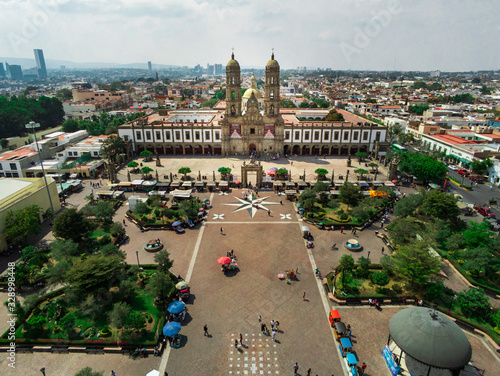 Zapopan center Basilica in Jalisco Mexico