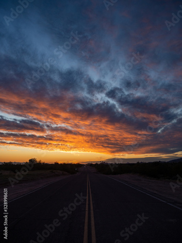 Sunset Road Arizona © LaLa Projects