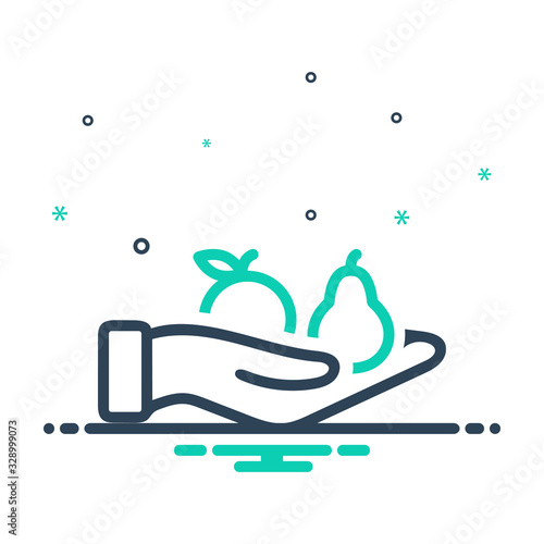 Mix icon for instead 