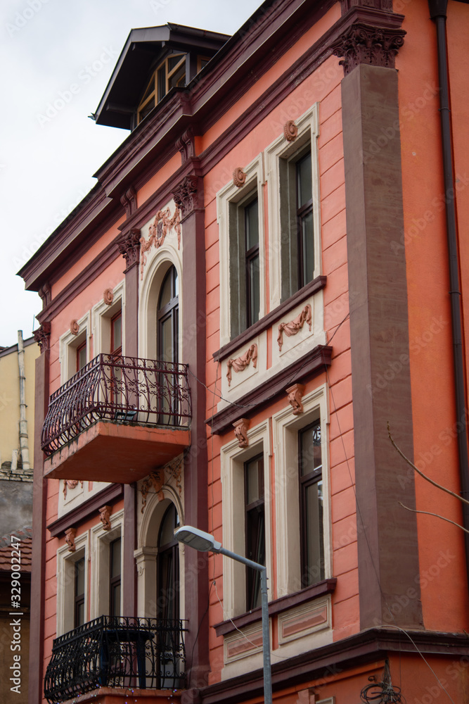 Naklejka premium old arhitecture in City