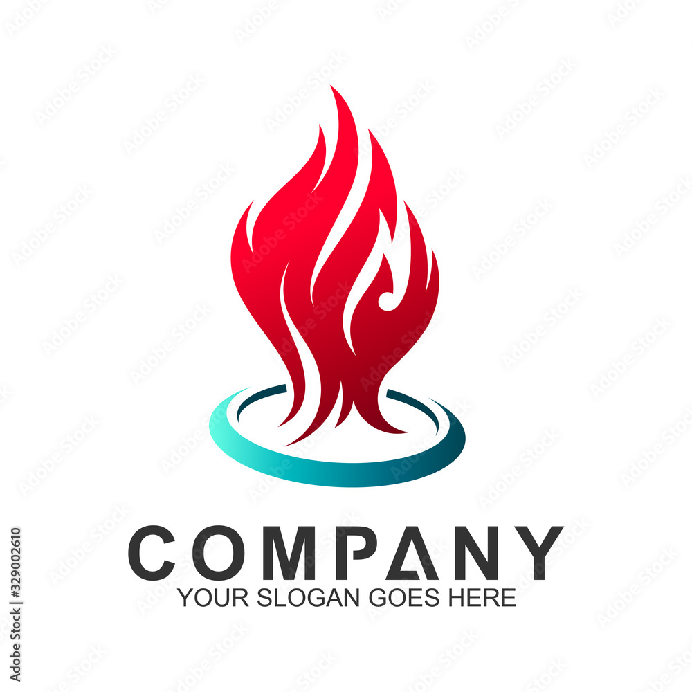 fire logo design template, abstract fire vector fire logo design template, abstract fire vector