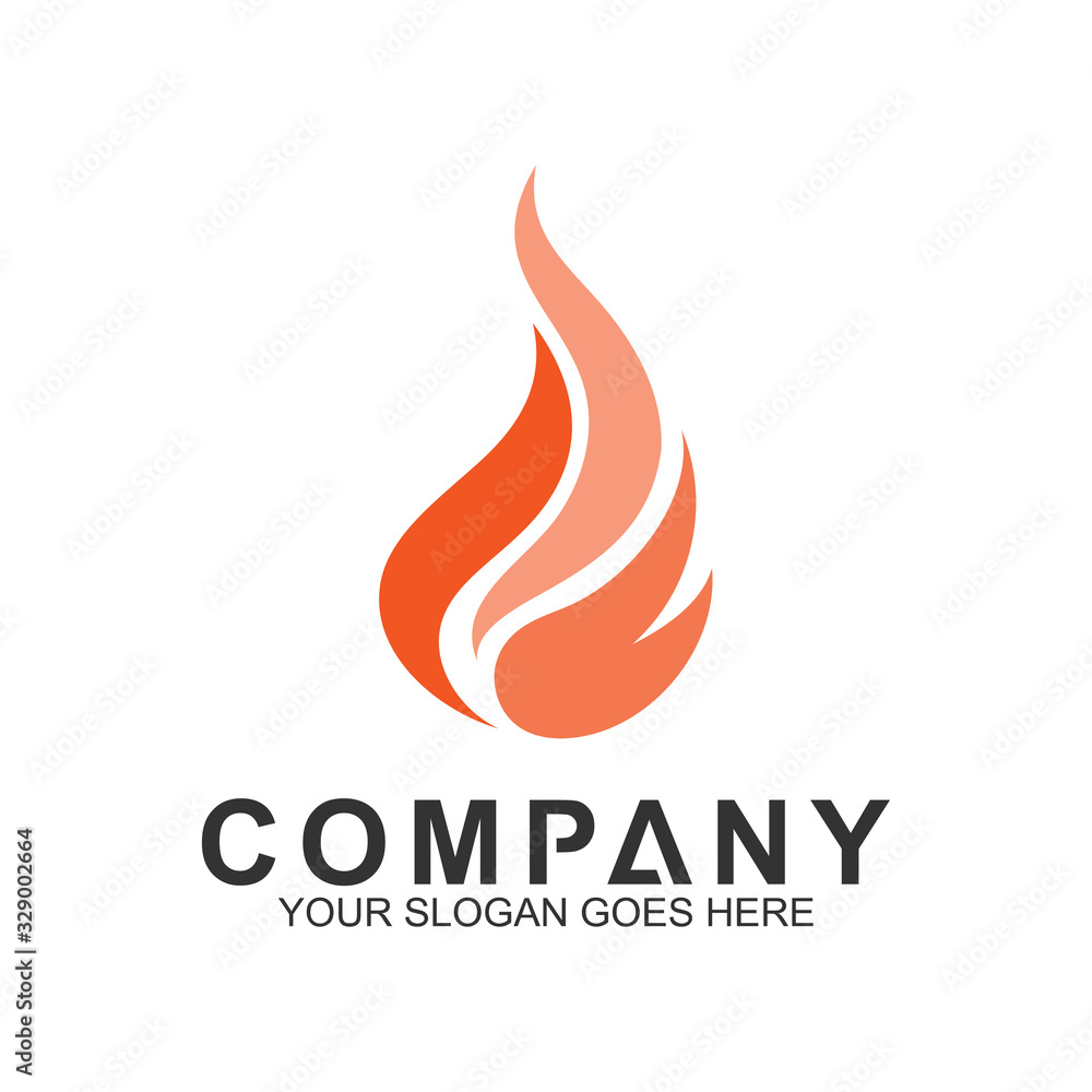 fire logo design template, abstract fire vector fire logo design template, abstract fire vector