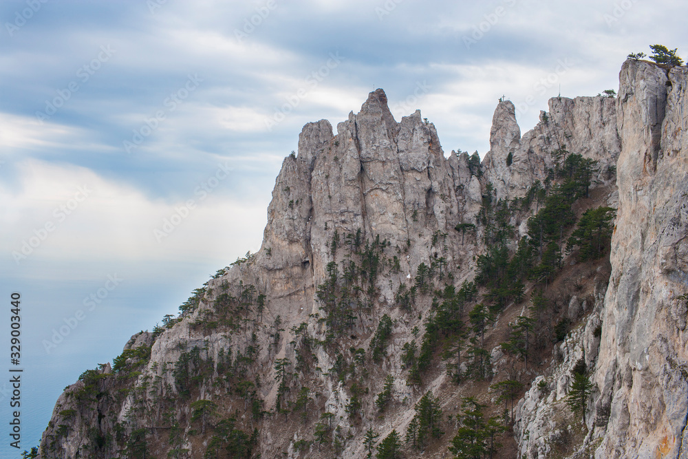 High rocks Ai-Petri, Crimea