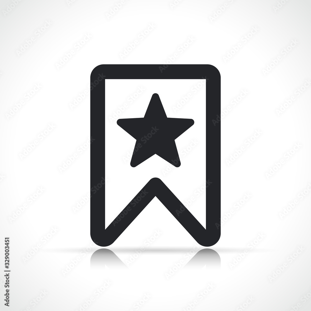 Vector bookmark icon symbol design Vector bookmark icon symbol design