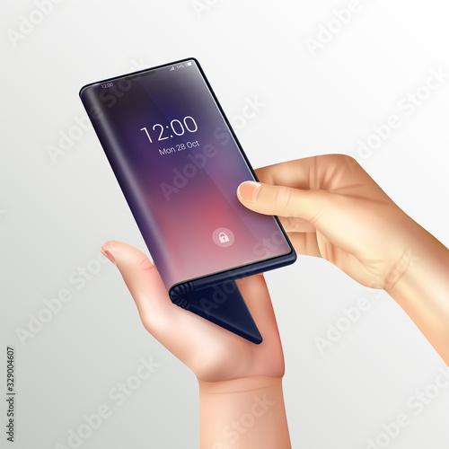 Opening Folding Phone Composition