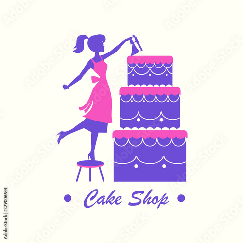 cake shop logo