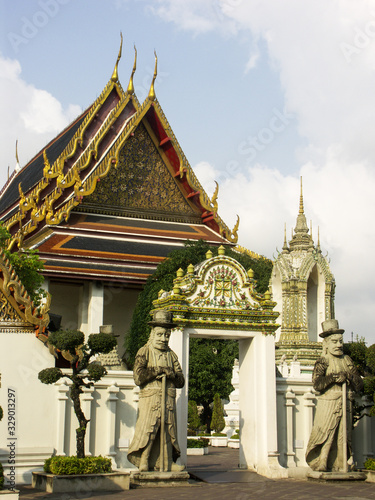 Wat Pho  temple du bouddha couch      Bangkok  Tha  lande.