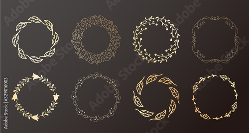 ボタニカルフレーム　ナチュラルテイスト　葉っぱや枝、自然、オーガニック、天然素材、リース、ネイチャー