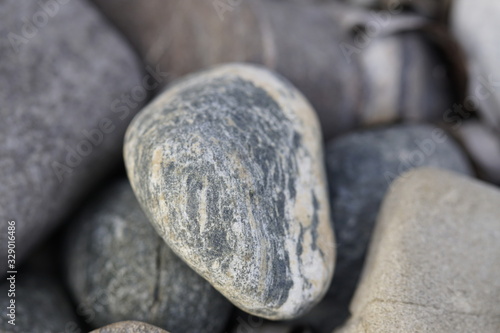 Steine am Seestrand