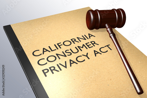 CALIFORNIA CONSUMER PRIVACY ACT concept